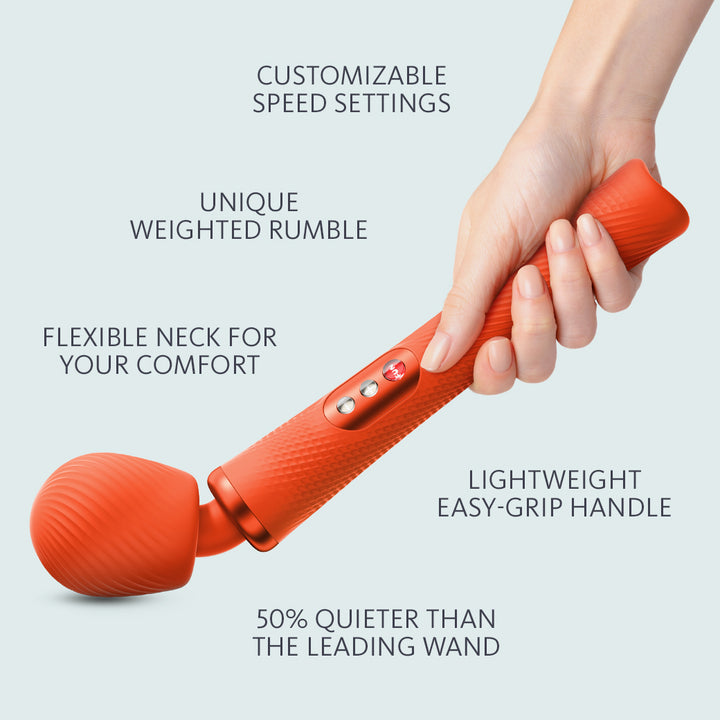 Fun Factory VIM Rechargeable Rumbling Body Wand Massager Body Wands