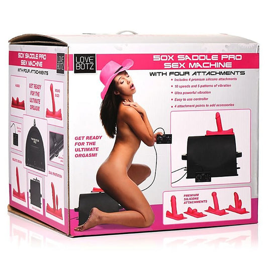 LoveBotz 50X Saddle Pro - Unleash Ecstasy, Enhance Intimacy - Sex Machines