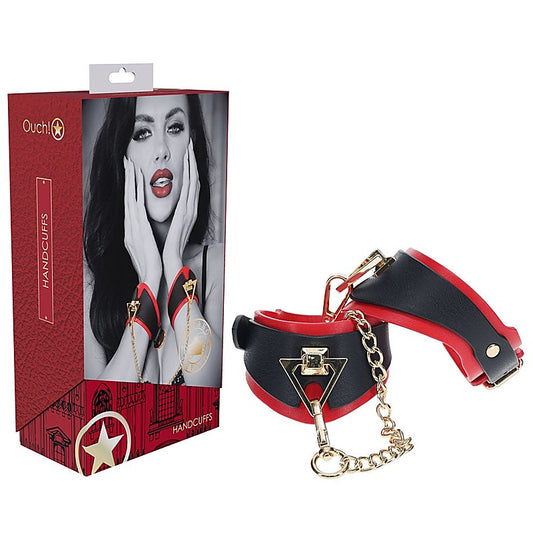 Luxurious OUCH! MILAN BDSM Handcuffs - Comfort and Security for Intimate Exploration