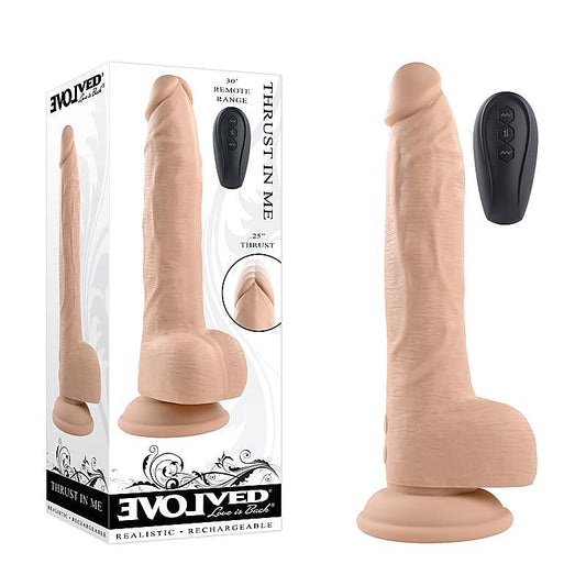 Evolved Pleasure Enhancer - Thrust-Tastic Intimate Delight - Realistic Dildos