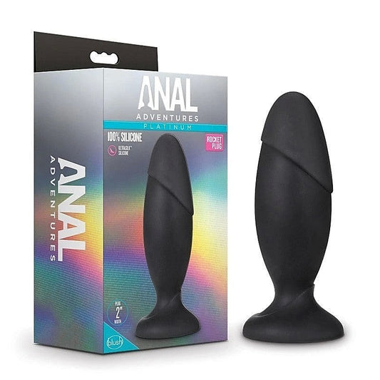 Anal Adventures Platinum Rocket Plug by Blush Novelties - Butt Plugs