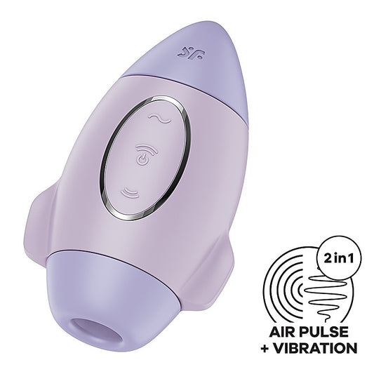 Satisfyer Mission Control Double Air Pulse Clitoral Vibrator