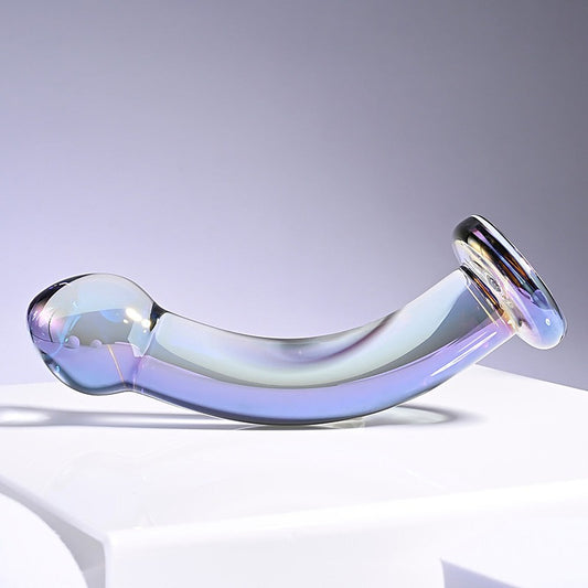 Playboy Pleasure Jewels King Multi Play Glass Dildo