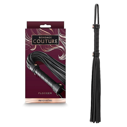 Bondage Couture Flogger - Whips And Crops