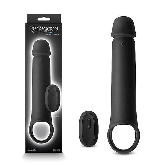 Renegade Brute Rechargeable Silicone Extender - Amplify Your Intimacy - Pumps, Extenders and Sleeves