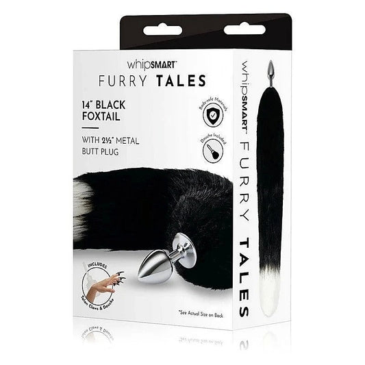 WhipSmart Furry Tales - Beginner-Friendly Fox Tail Butt Plug