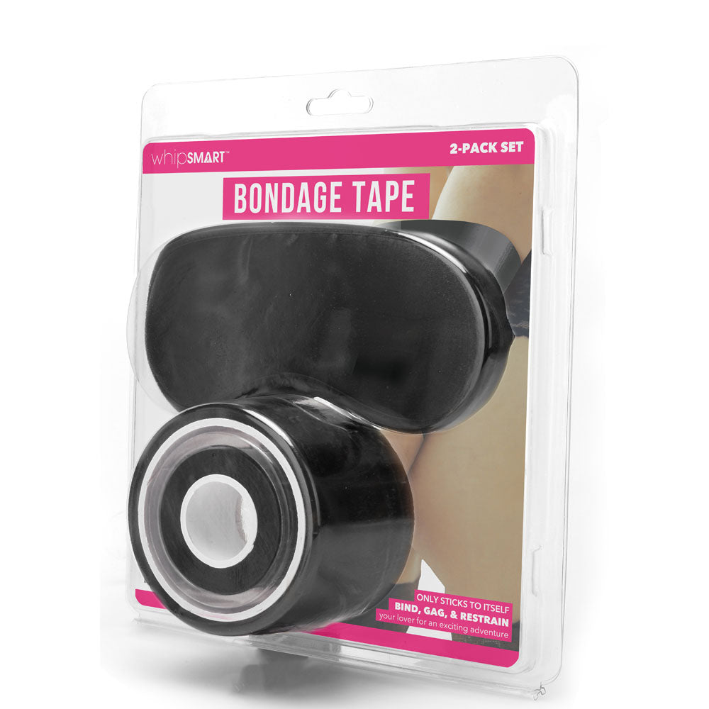 Whipsmart 30 Metre Bondage Tape With Bonus Eyemask Cuffs And Restraints