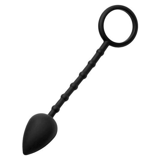 Imbed L Silicone Anal Plug and Cock Ring