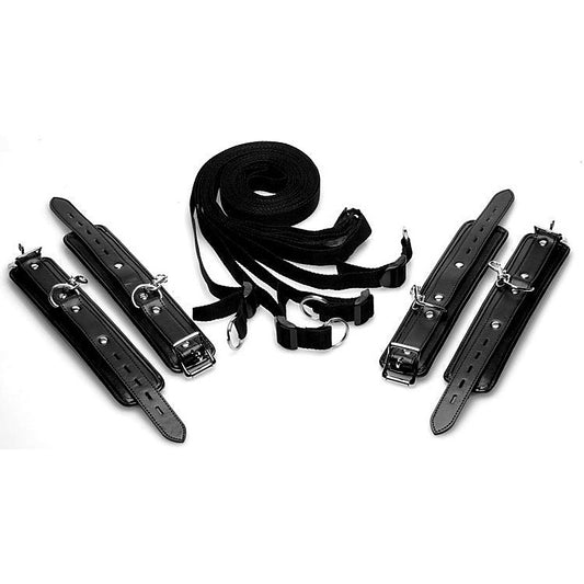 Deluxe Bed Restraint Bondage Kit - Bondage Kits