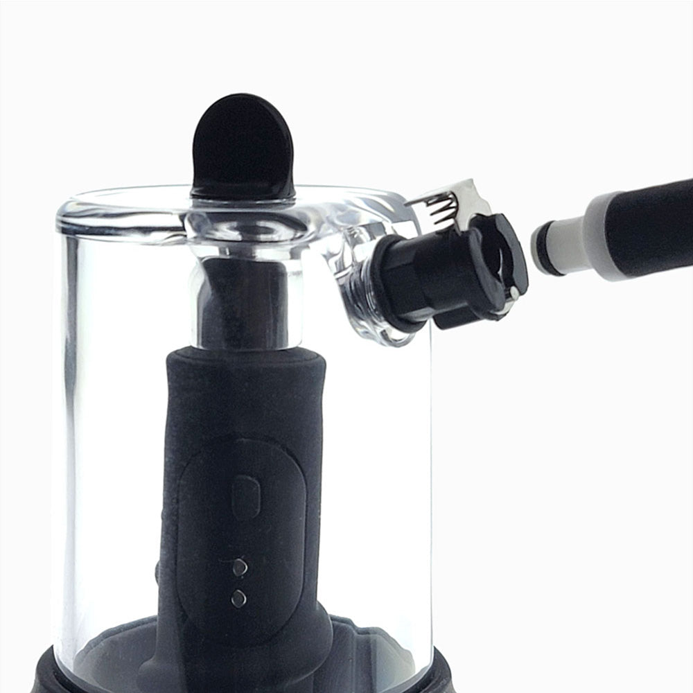 Shots LuvPump RosCup Pro Smart Anal Pump with Vibrating Probe - Penis Pumps And Stretchers