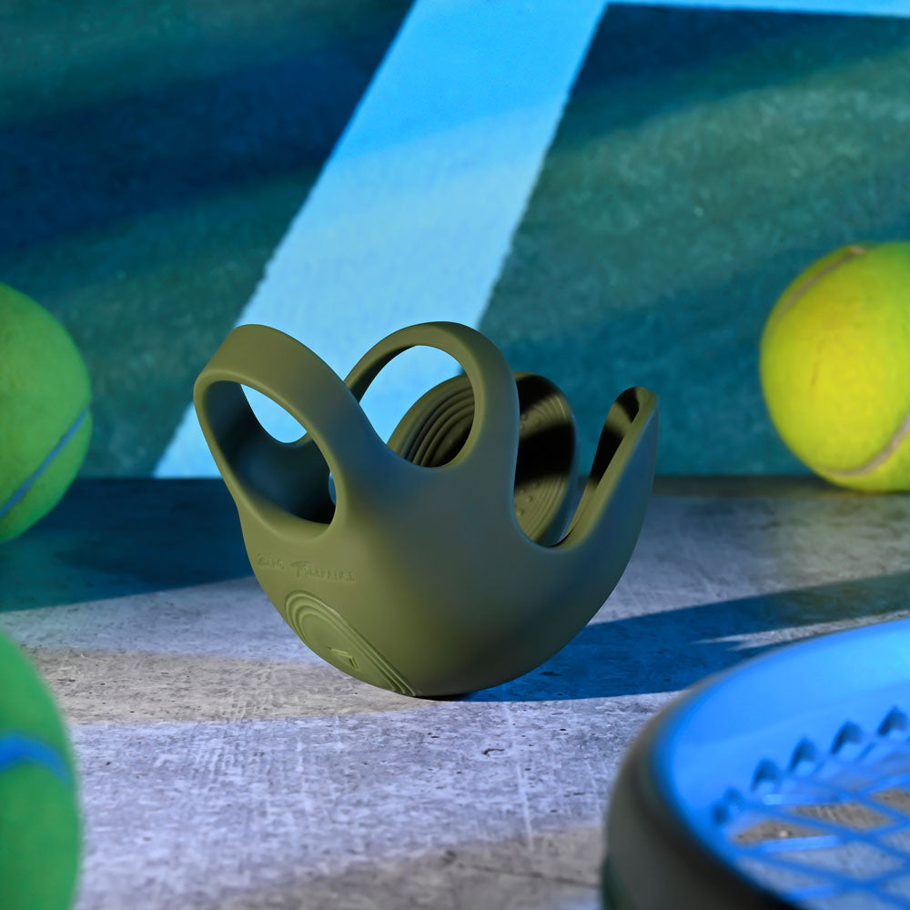 Zero Tolerance NUTTY BUDDY Vibrating Cock Ring Olive Green Vibrating Cock Rings