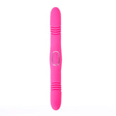 Maia ZENA USB Rechargeable Double Enided Thrusting Vibrator Pink Double Ender