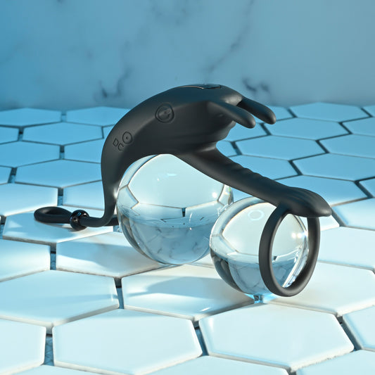 Zero Tolerance Saddle Up Cock and Ball Vibrator - Cock Rings