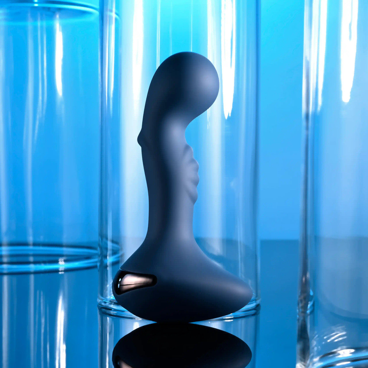 Zero Tolerance BLUE OASIS Vibrating Anal Plug Blue Butt Plugs