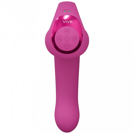 Shots Vive Riko Triple Thumper with Finger Motion G Spot Vibe - G-Spot Vibrators