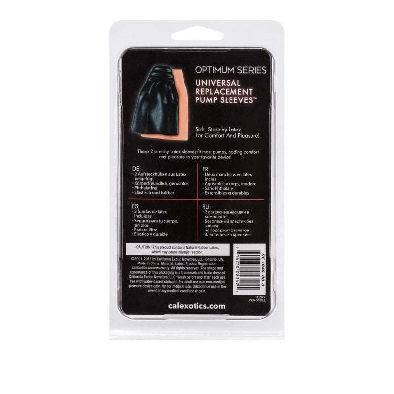 CalExotics Universal Replacement Penis Pump Sleeves Pumps, Extenders and Sleeves
