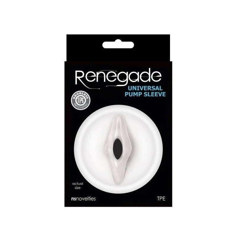 Renegade Universal Pump Sleeve Vagina Pumps, Extenders and Sleeves