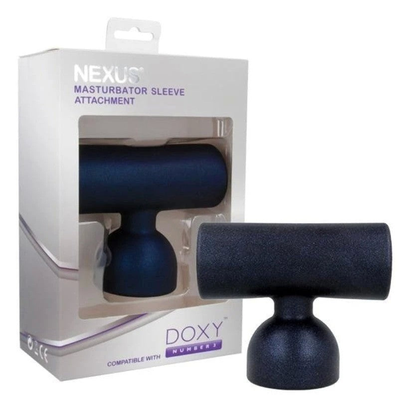 Masturbator Sleeve Attachment Doxy Number 3 Compatible Pumps, Extenders and Sleeves