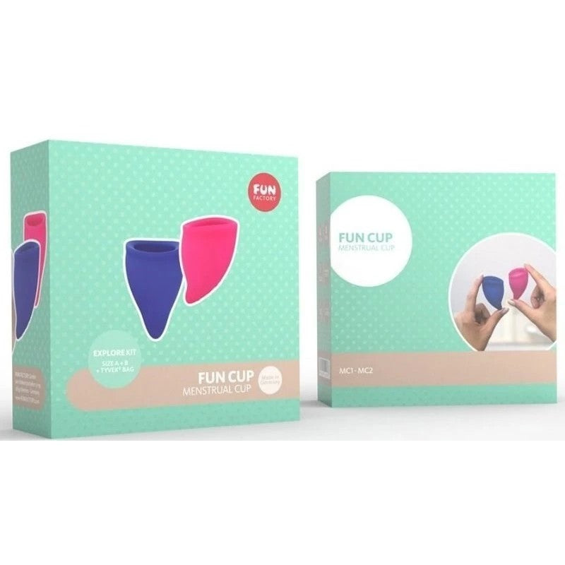 Fun Factory Body-Safe Menstrual Cup - Reusable & Comfortable Pumps, Extenders and Sleeves
