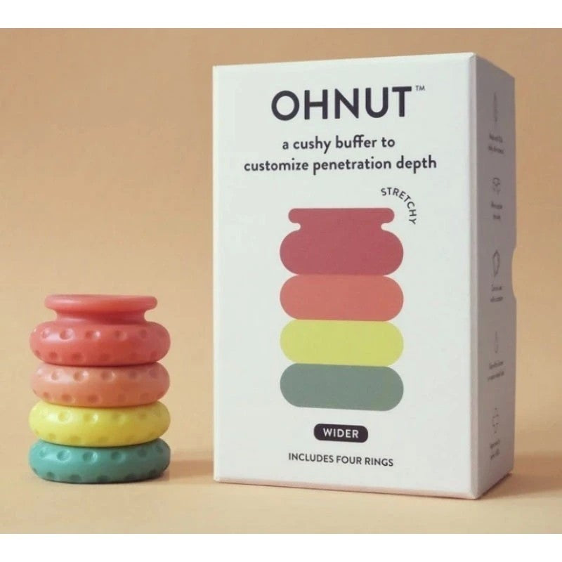 Wider Ohnut - Soft, Adjustable Rings for Comfortable Penetration Cock Rings
