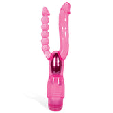 Adam & Eve's Dual Delight Vibrator - Versatile Pleasure Anal Beads and Balls