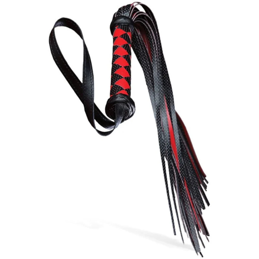 Adam & Eve Scarlet Couture Diamond BDSM Flogger Whips And Crops