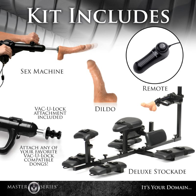 Master Series Subversion Stockade - Automated BDSM Pleasure Sex Machines
