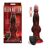AlienNation Fire Dragon - Thrusting Fantasy Pleasure Toy Harness Dildos