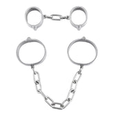 Allen Key 3 Cm Height Cuffs Male Ankle Cuffs Steel Sex Toys
