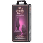 Feel So Alive Remote Control Vibrating Pleasure Plug Butt Plugs