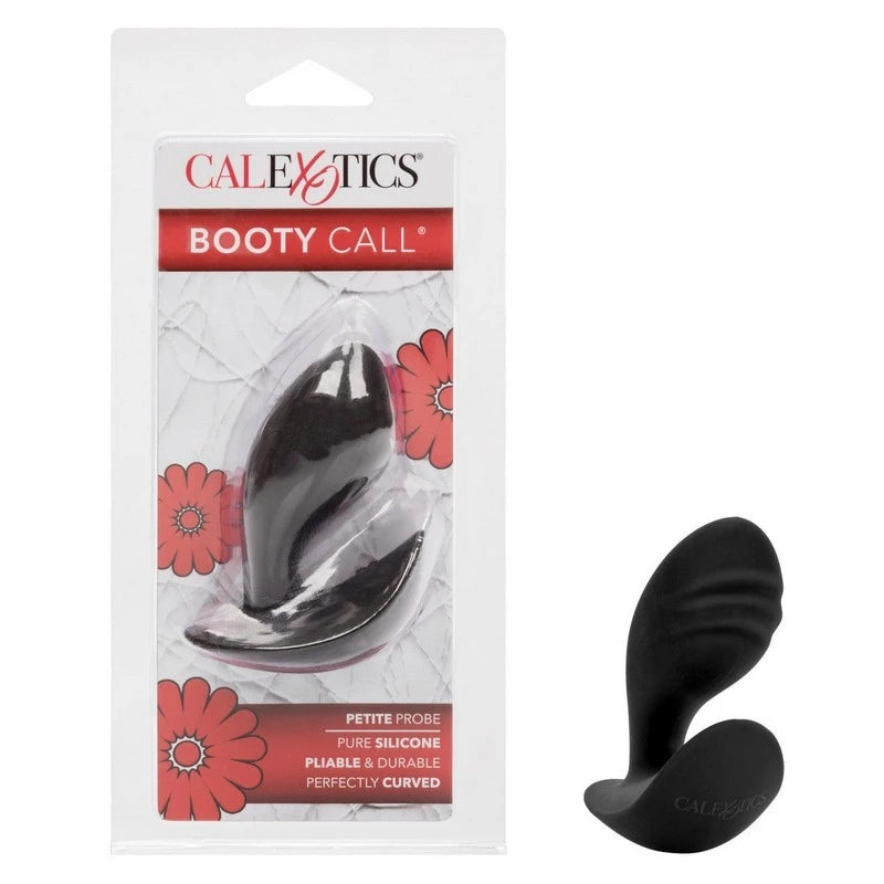 Booty Call Petite Backdoor Pleasure Probe Black Butt Plugs