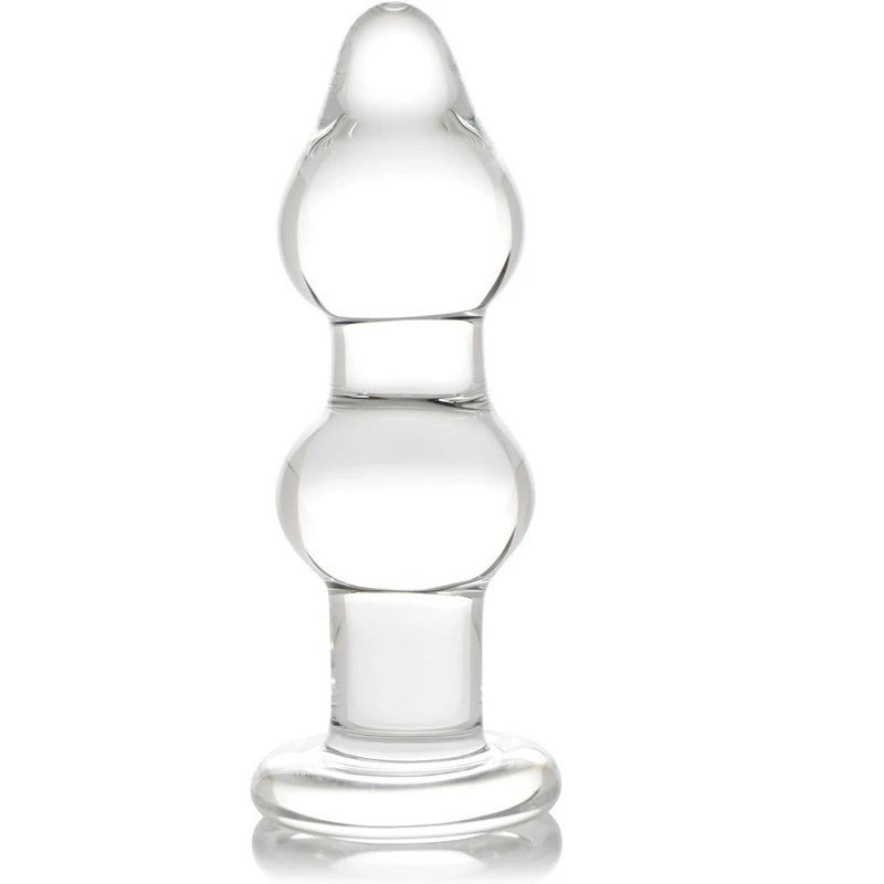 ButtMan's Viewable Glass Butt Plug Doubler Butt Plugs