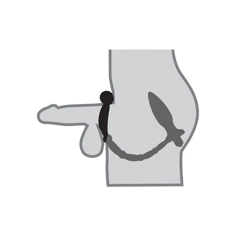 Anal Fantasy Collection Ass-Kicker With Cock Ring Butt Plugs