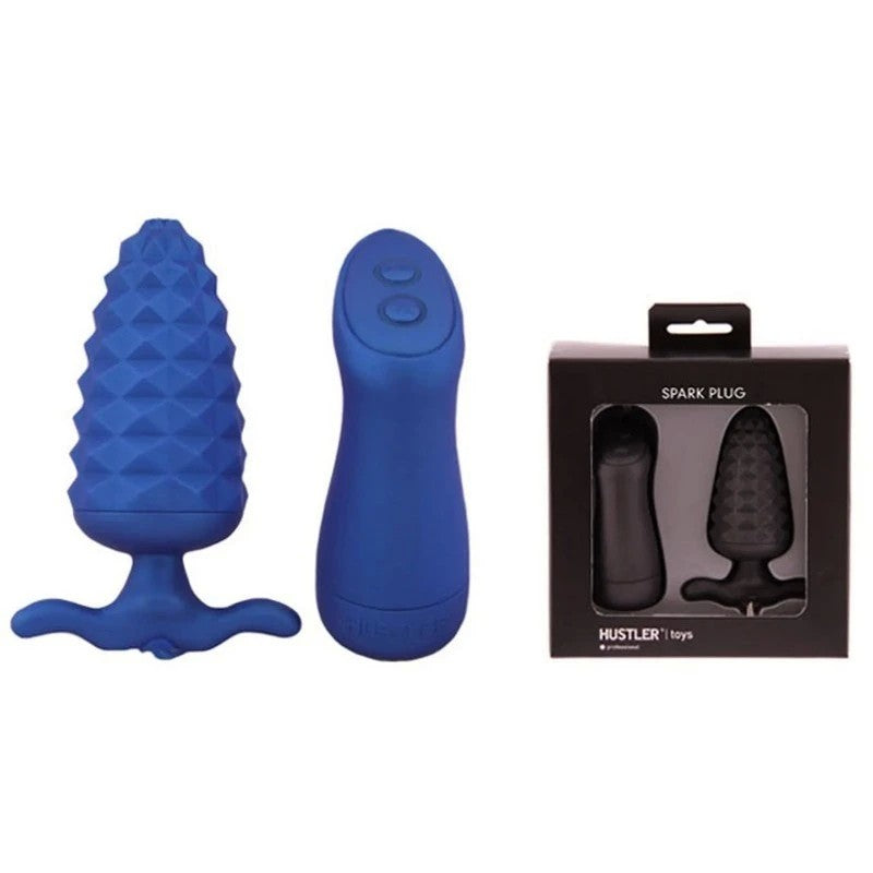 Hustler Spark Plug Anal Vibrators