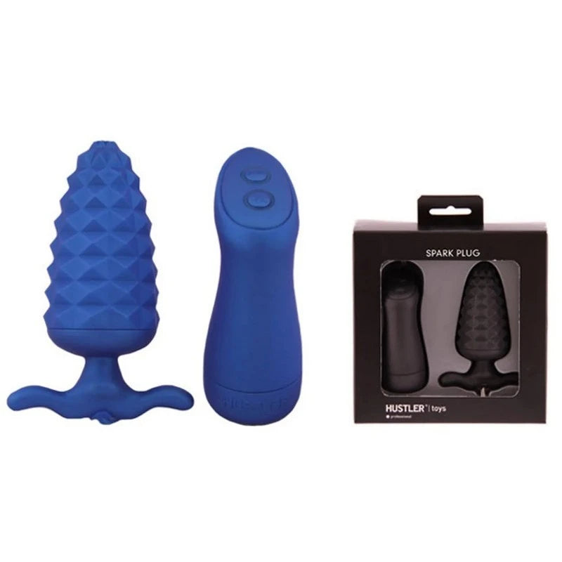 Hustler Spark Plug Anal Vibrators