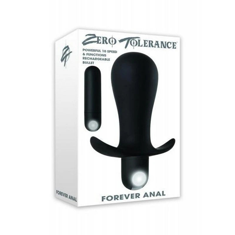 Zero Tolerance Forever Anal Vibrating Butt Plug Anal Vibrators