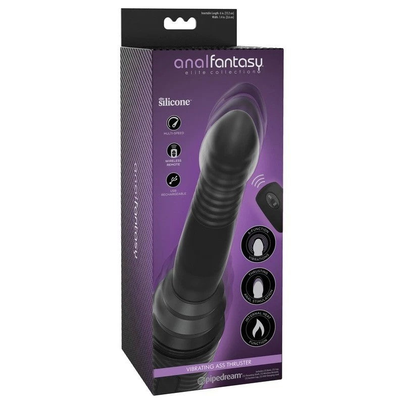 Anal Fantasy Elite Vibrating Ass Thruster Butt Plug Butt Plugs