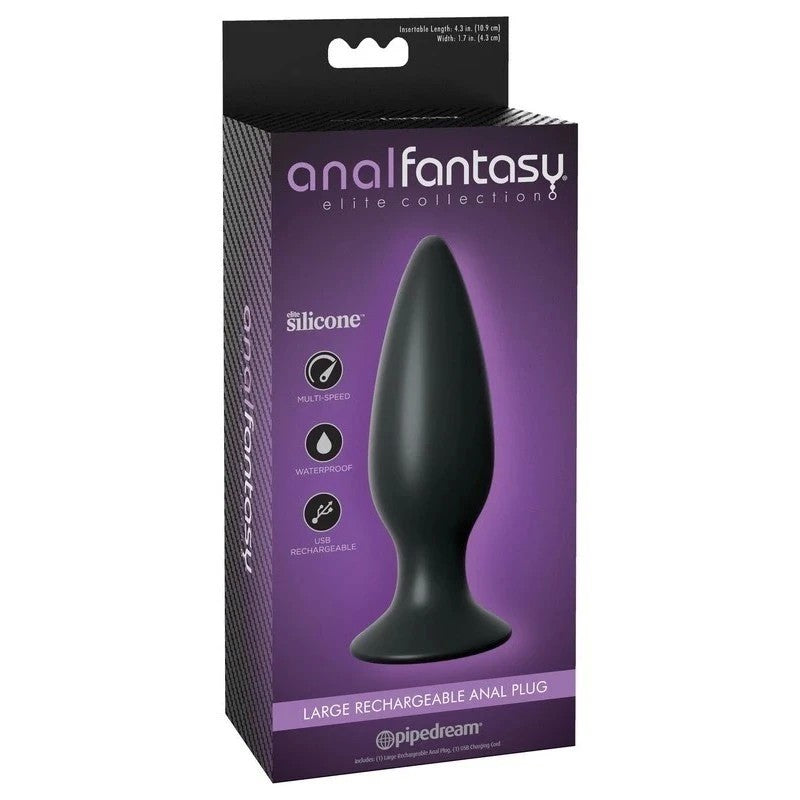 Anal Fantasy Elite Collection Rechargeable Anal Plug Anal Vibrators