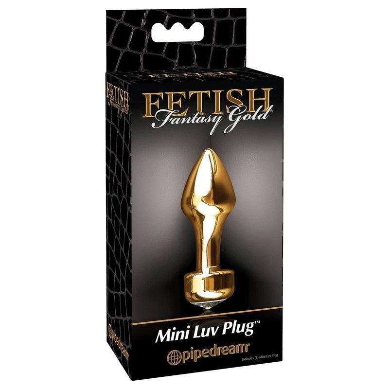 Fetish Fantasy Gold Mini Luv Beginners Anal Plug Butt Plugs