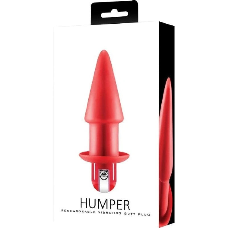 Excellent Power Humper Rechargeable Vibrating Butt Plug Anal Vibrators