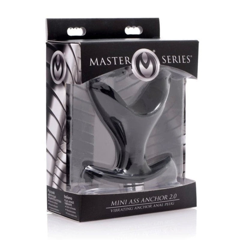 Mini Ass Anchor 2.0 Vibrating Silicone Anal Plug Butt Plugs