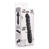 The Handler 10X Silicone Vibrating Thruster Butt Plugs