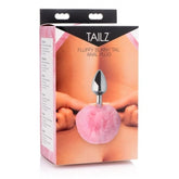 Tailz Faux Fluffy Bunny Tail Anal Plug Butt Plugs