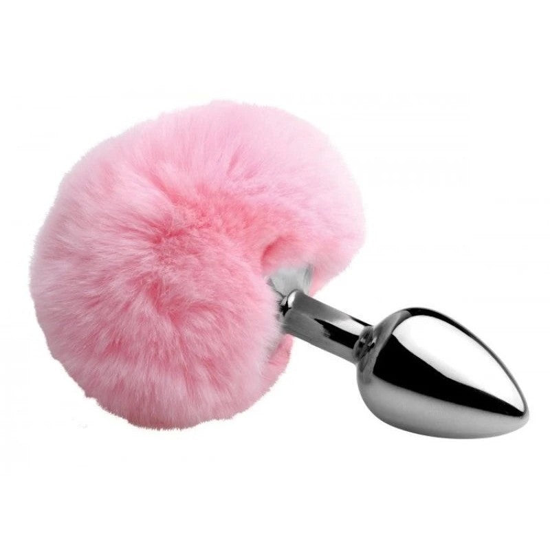 Tailz Faux Fluffy Bunny Tail Anal Plug Butt Plugs