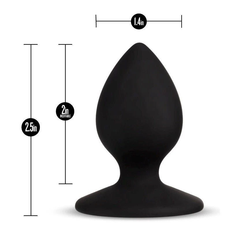 Temptasia Slut Plug Black Butt Plugs