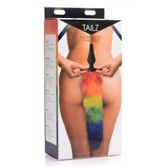Tailz Rainbow Tail Anal Plug - Butt Plugs