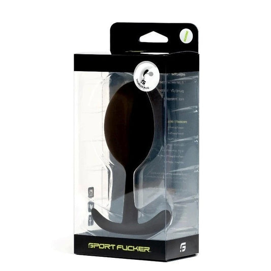 Sport Fucker Thunder Plug Large Black - Butt Plugs