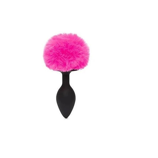 Happy Rabbit Pink Bunny Tail Plug - Butt Plugs