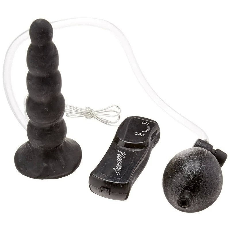 Ram Inflatable Vibrating Anal Expander Butt Plugs