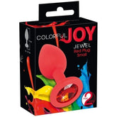 Colorful Joy Jewel Red Plug Small Butt Plugs